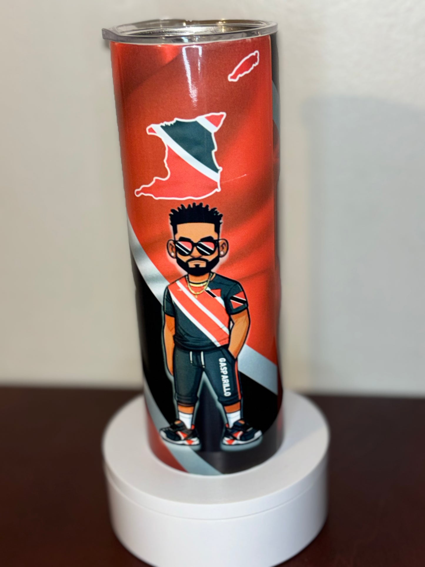 Rep Your Flag 20oz Tumblers | Custom Sublimation Flag Tumblers with Name