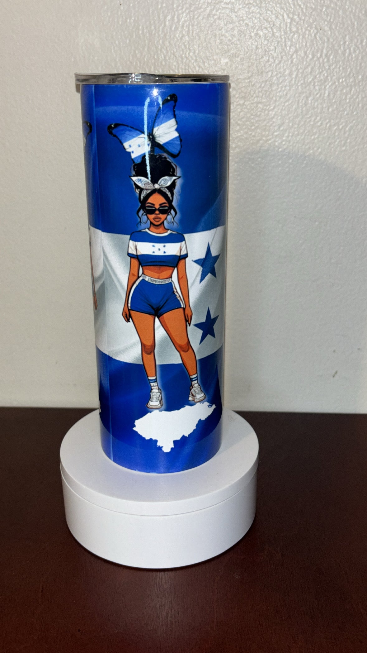 Rep Your Flag 20oz Tumblers | Custom Sublimation Flag Tumblers with Name