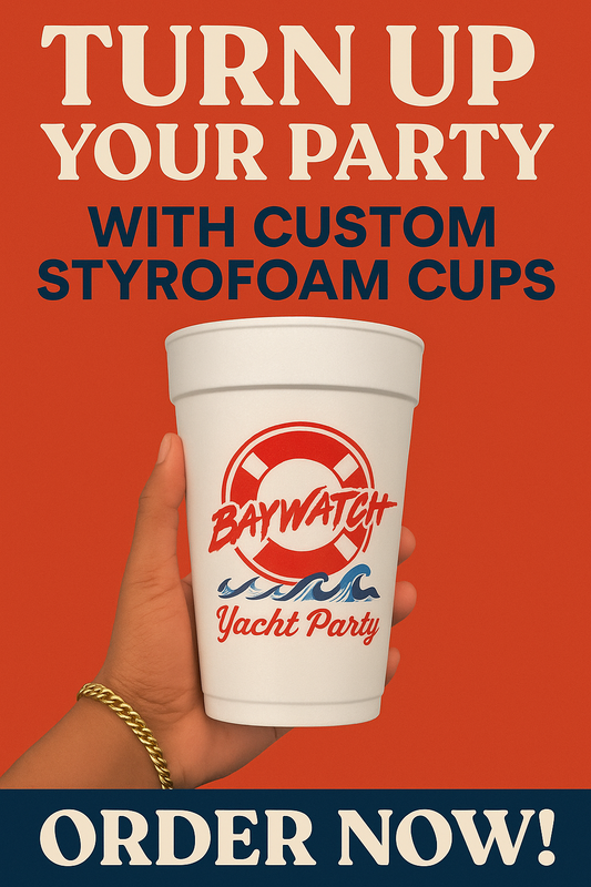 Custom Styrofoam Cups | Personalized Party Cups – Bulk & Event Ready
