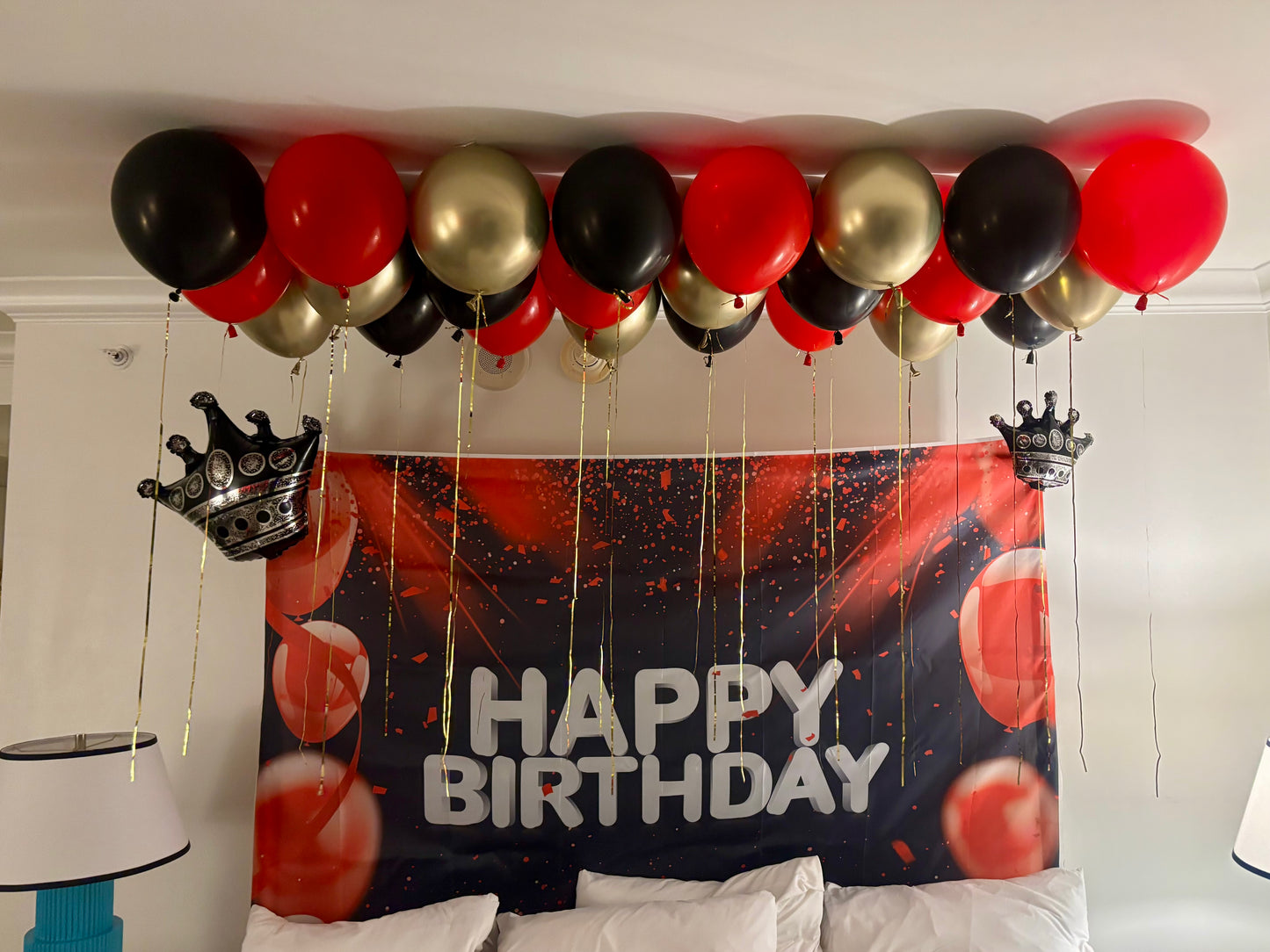 Valentine’s Day & Birthday Hotel Room Decoration Setup | Balloon, Rose & Luxury Decor | Broward County