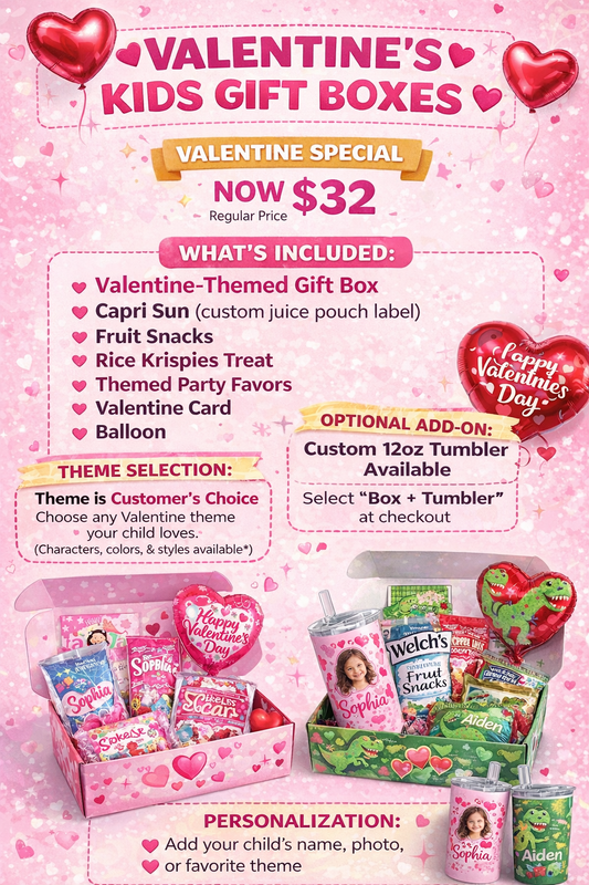 Custom Birthday Party Box | Themed Party Supplies & Decorations – Any Theme